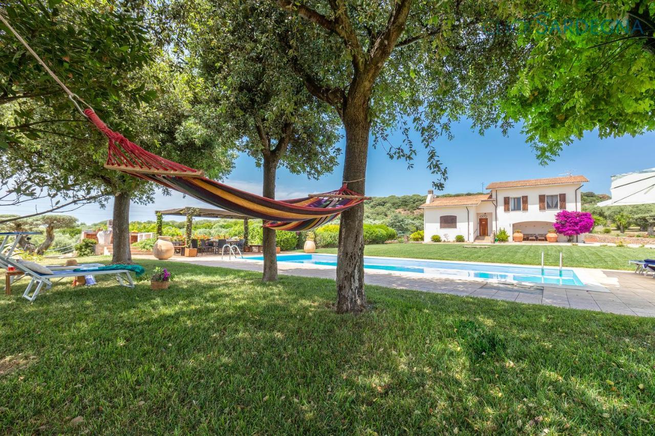 Clicksardegna Villa Emanuel Ad Alghero Con Vista Mare Spettacolare, Piscina Indipendente Per 8 Persone Eksteriør bilde