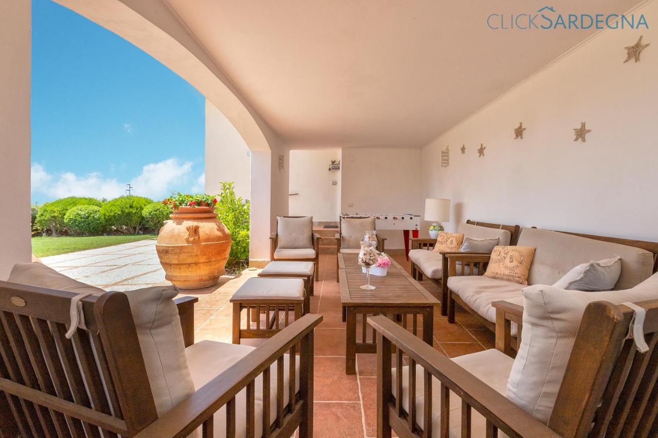 Clicksardegna Villa Emanuel Ad Alghero Con Vista Mare Spettacolare, Piscina Indipendente Per 8 Persone Eksteriør bilde