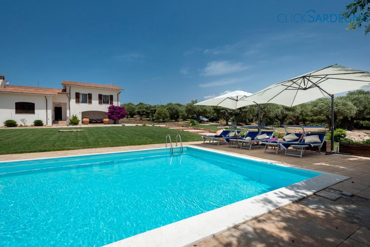 Clicksardegna Villa Emanuel Ad Alghero Con Vista Mare Spettacolare, Piscina Indipendente Per 8 Persone Eksteriør bilde