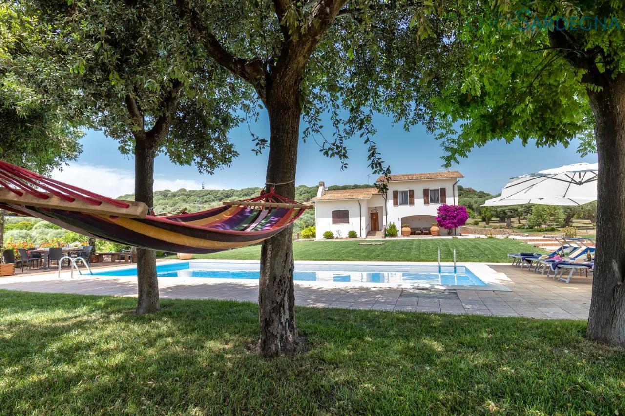 Clicksardegna Villa Emanuel Ad Alghero Con Vista Mare Spettacolare, Piscina Indipendente Per 8 Persone Eksteriør bilde